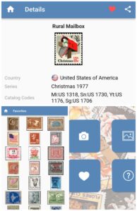stamp identifier app for identifying a stamp