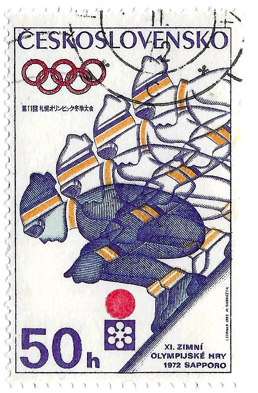 Czechoslovakia Winter Olympic Games 1972 Stamp