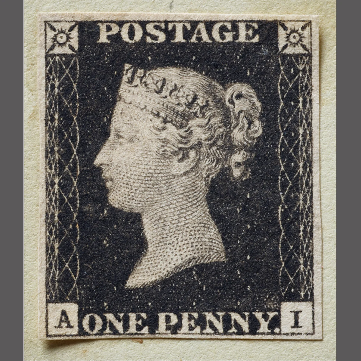 A Penny Black postage stamp